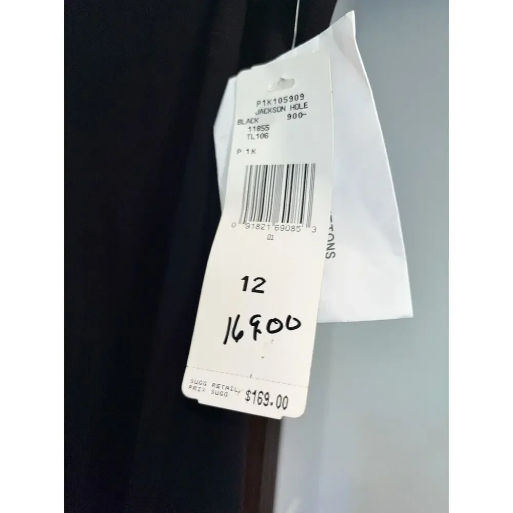 $169 NWT Lauren Ralph Lauren Size 12 Womens Maxi crepe evening Dress Back Slit - Picture 13 of 15